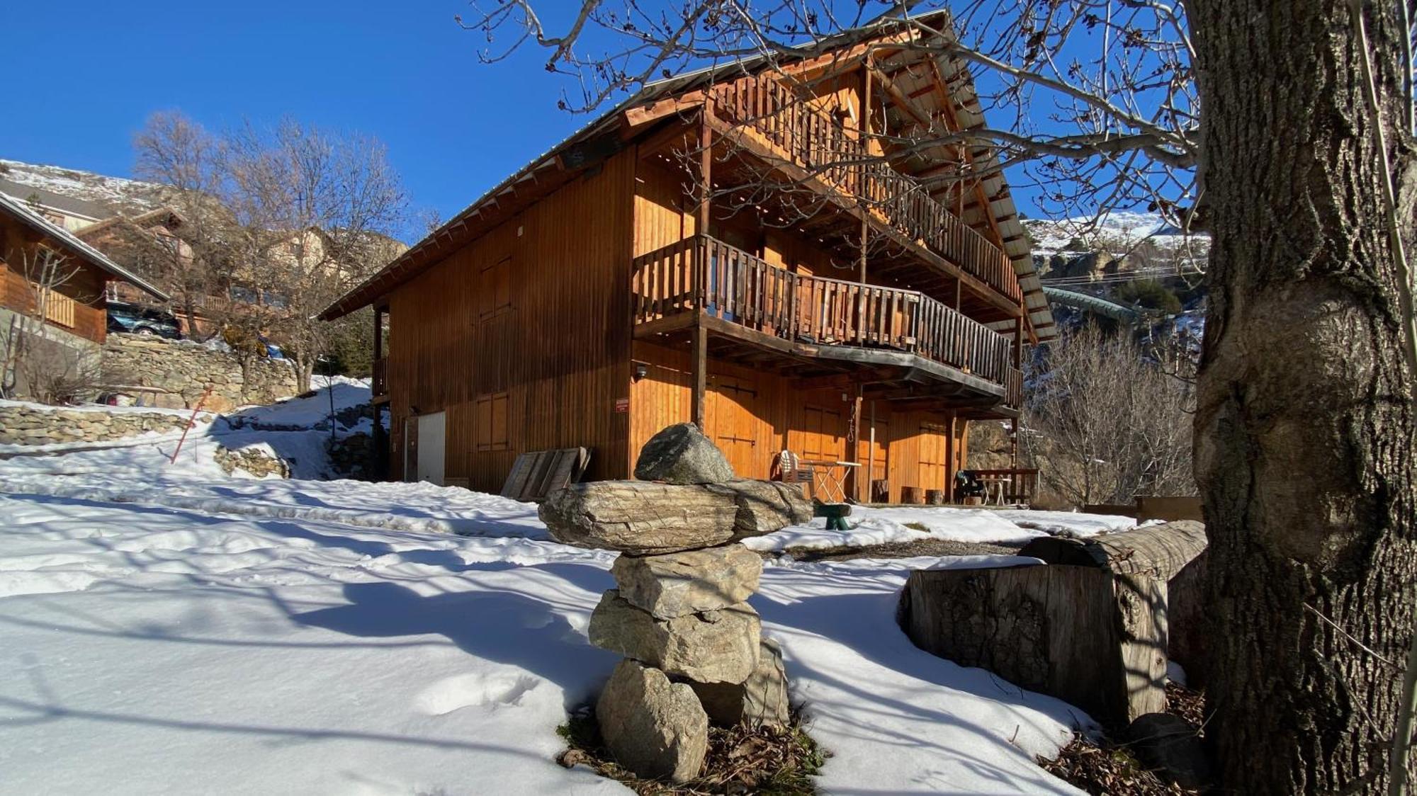 Chalet A Un Endroit Exceptionnel, Alpes, Parc National Des Ecrins Les Vigneaux Exterior foto