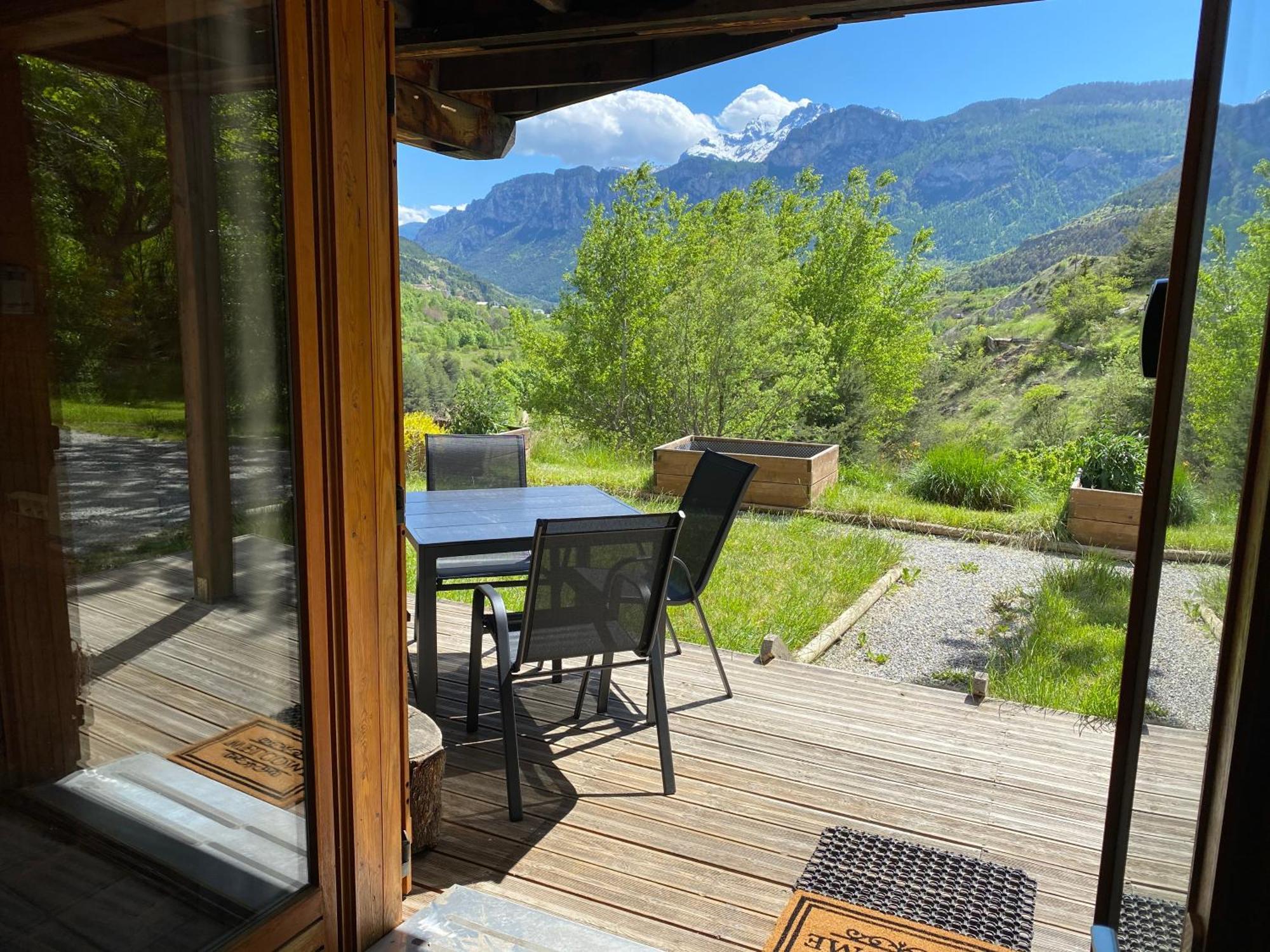 Chalet A Un Endroit Exceptionnel, Alpes, Parc National Des Ecrins Les Vigneaux Exterior foto
