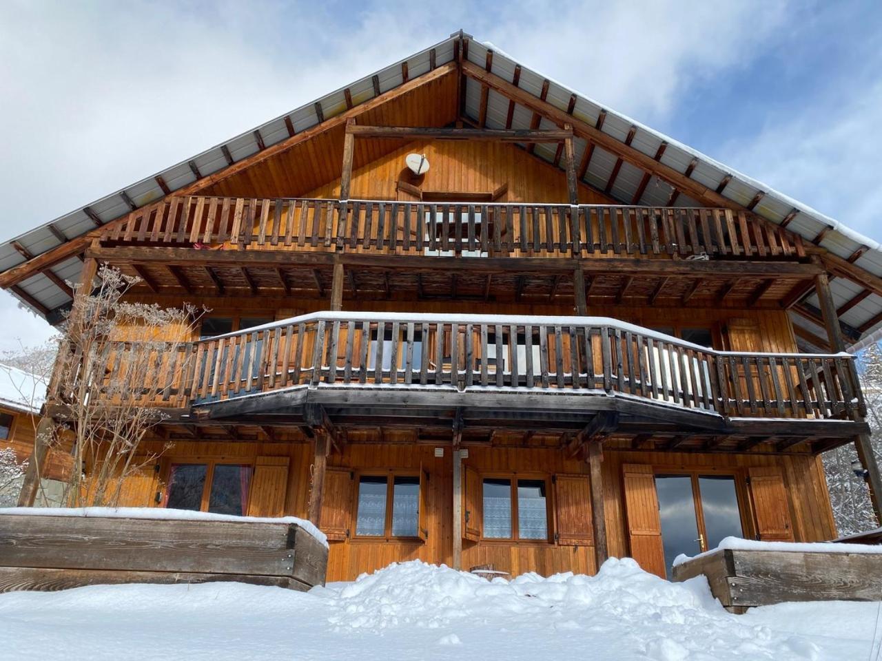 Chalet A Un Endroit Exceptionnel, Alpes, Parc National Des Ecrins Les Vigneaux Exterior foto