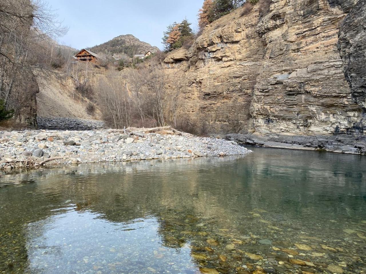 Chalet A Un Endroit Exceptionnel, Alpes, Parc National Des Ecrins Les Vigneaux Exterior foto